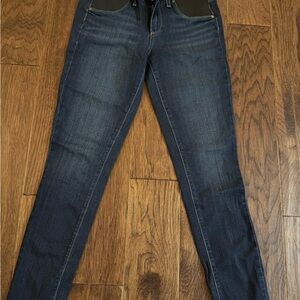 PAIGE Dark Wash Skinny MATERNITY Jeans